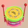 Music Percussion Children Hand Drumming Tambourine Kids Drum Set  Musical Instrument