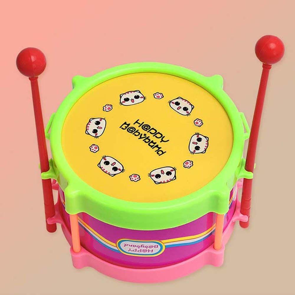Music Percussion Children Hand Drumming Tambourine Kids Drum Set  Musical Instrument