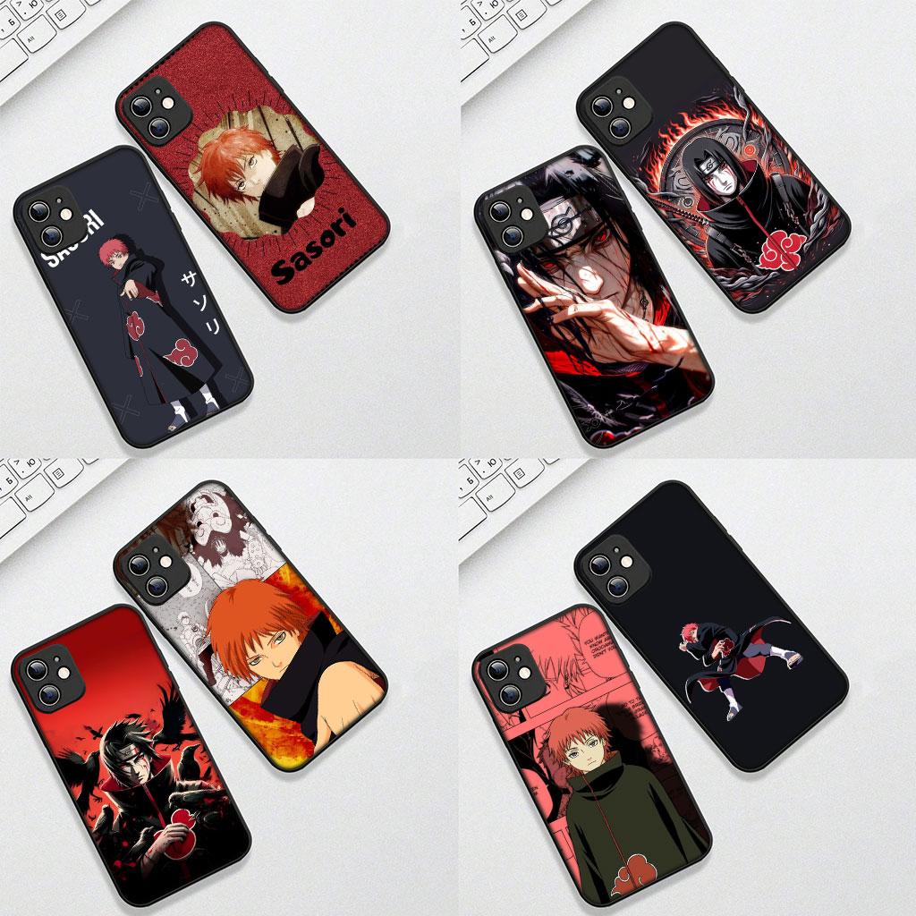 Cover for Samsung Galaxy Note 20 9 8 S8 S10 S9 Plus A54 A33 A21S A31 M21 S10E A17 Case Sasori Narutos Akatsuki Uchiha Itachi