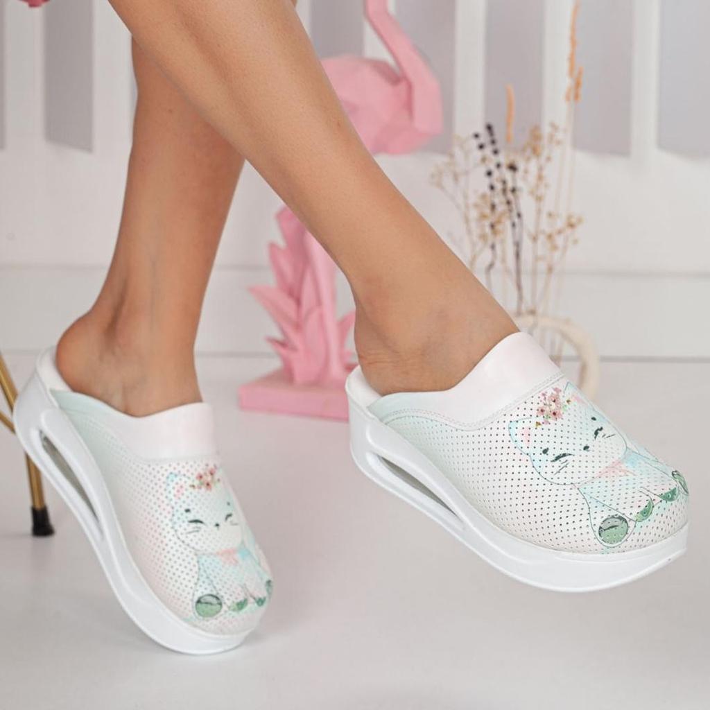 Женские ортопедические сабо, медицинская обувь Sabo, нескользящие тапочки, медсестра, доктор, акушерка