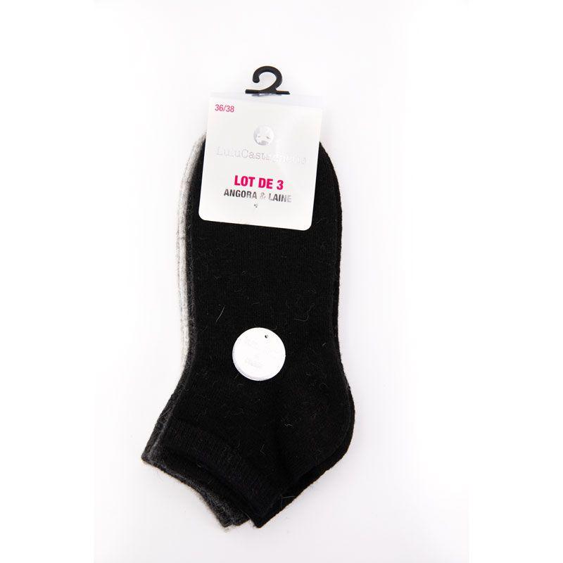 Pack of 3 Simona Women's Socks LULU CASTAGNETTE