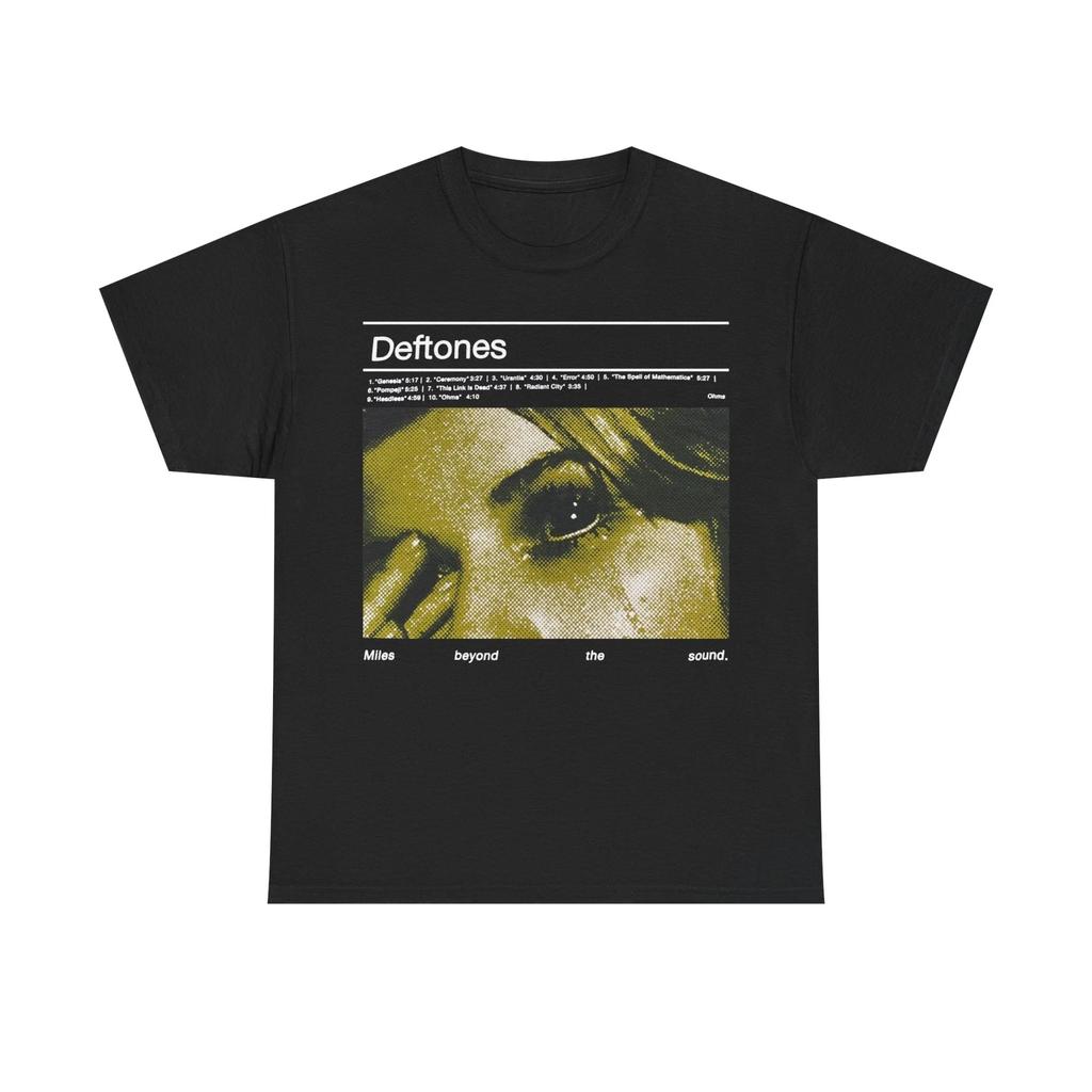 Deftones OHMS Tracklist Tees T-Shirts OHMS Album Tour Merch - All Sizes