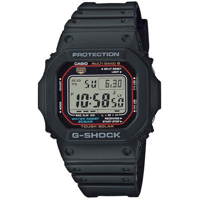 Мужские часы G-Shock, радио на солнечной батарее, супериллюминатор (Светодиод высокой яркости), GW-M5610U-1JF, черный, авторизованный дилер
