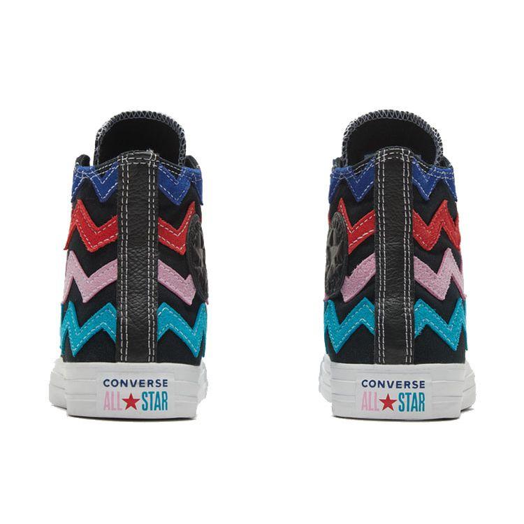 Converse Chuck Taylor All Star Удобные высокие парусиновые кеды Женские кроссовки Черные 567167C