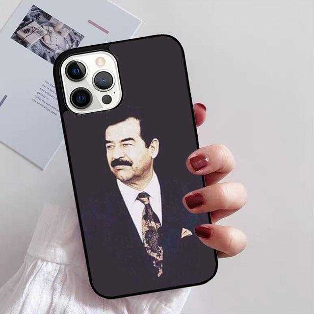 Чехол Саддам Хусейн Ирак Арабский Чехол для Телефона Для iPhone 17 Air 15 16 14 Plus 11 12 13 Pro Max Apple max