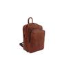Goat Leather Backpack Shoulder Bag 13 In Laptop Rucksack Office School Handbags