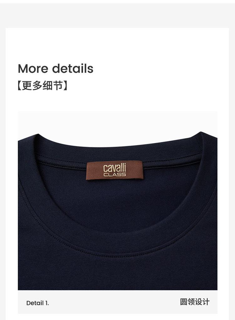 Men's Classic Solid Color Short-Sleeved T-Shirt with Zipper Pocket