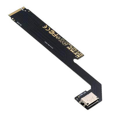 Хост-адаптер Cablecc Oculink для внешней видеокарты ThinkBook AMD8845 2024 года выпуска SSD M.2 M-Key PCI-E 4.0 - SFF-8612 SFF-8611 16+ и
