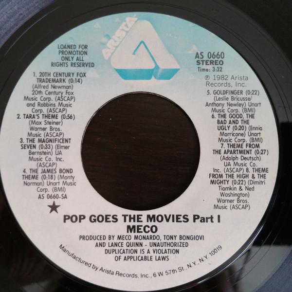 7inch Record MECO MONARDO - Pop Goes The Movies Part I AS0660PROMO Arista 1982 US Pop Used