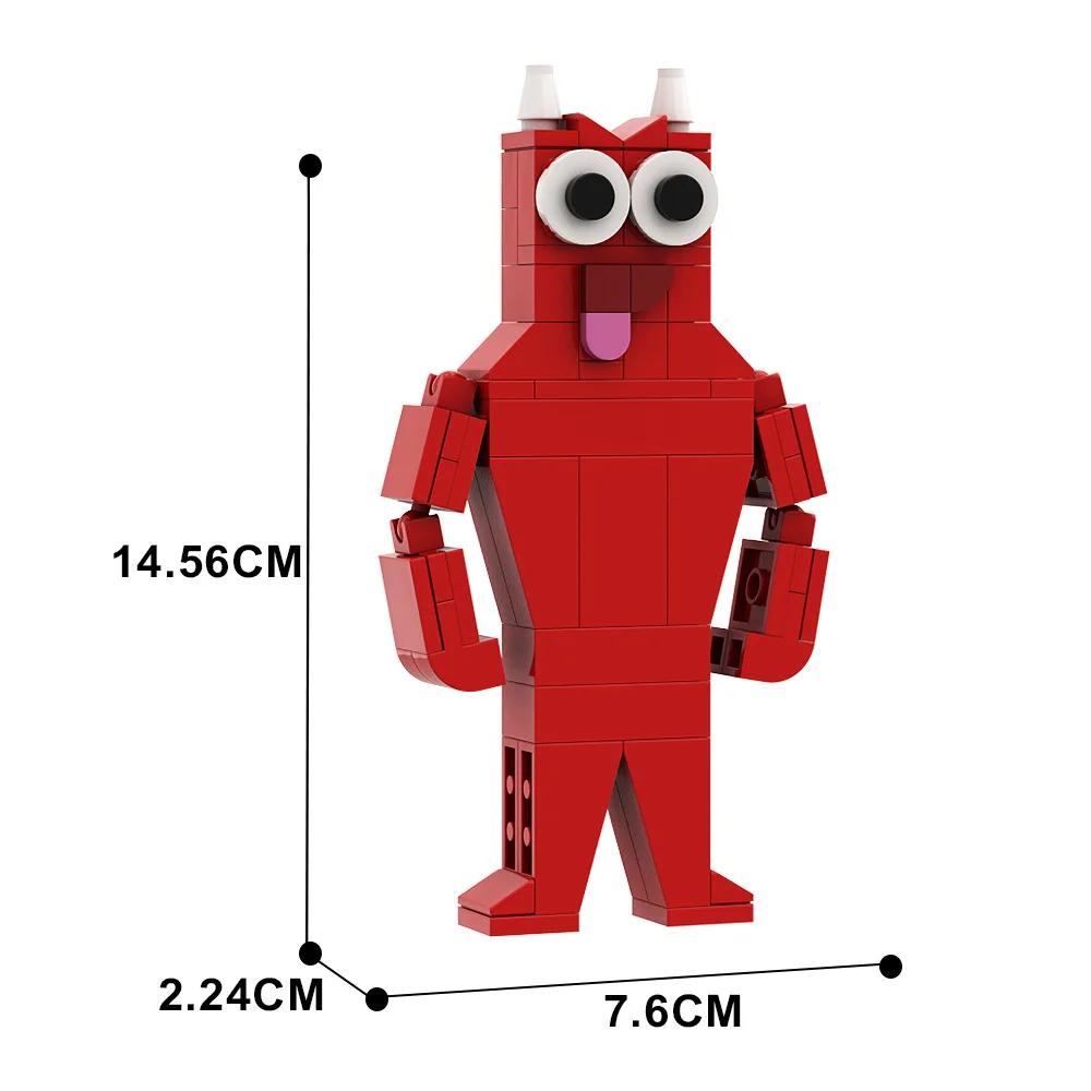 Игрушки для детского сада Monster Building Blocks Garten of Banban Сборка мелких деталей Building Blocks Детские подарки