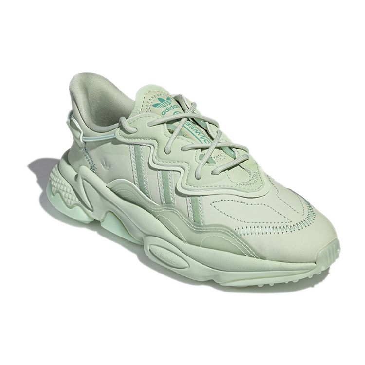 Adidas Ozweego льняные зеленые женские кроссовки Hazy-Green Dash-Green GY1038