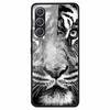 Закаленное Стекло Чехол для Samsung Galaxy A34 / A54 5G Крышка Жесткие Ударопрочные Чехлы для Samsung A54 Funda Coque для GalaxyA54 чехол