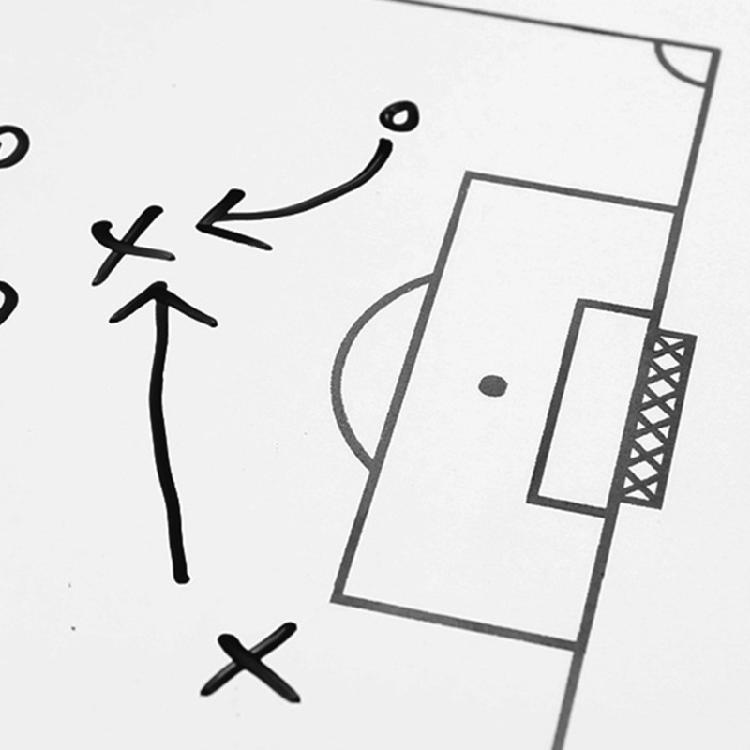 Professional Magnetic Soccer Coaching Board Wall Mounted Aluminum Alloys Tool For Team Sports Strategy