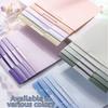 5Pcs Waterproof Rotating Side Opening Folder Gradient Design Paper Organizer Receipt