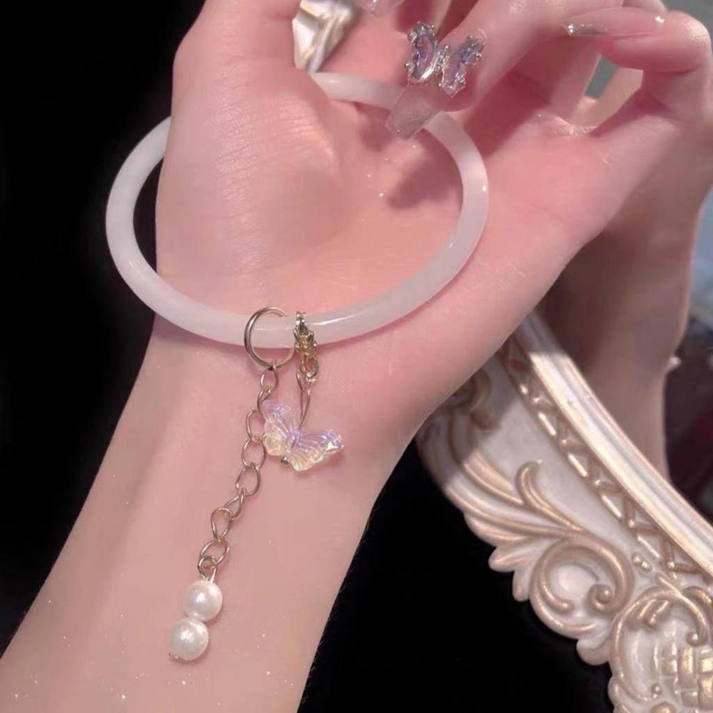 Супер фея звенящий браслет набор китайский антикварный браслет с колокольчиком женский набор нишевая роскошь нишевый изысканный бабочка