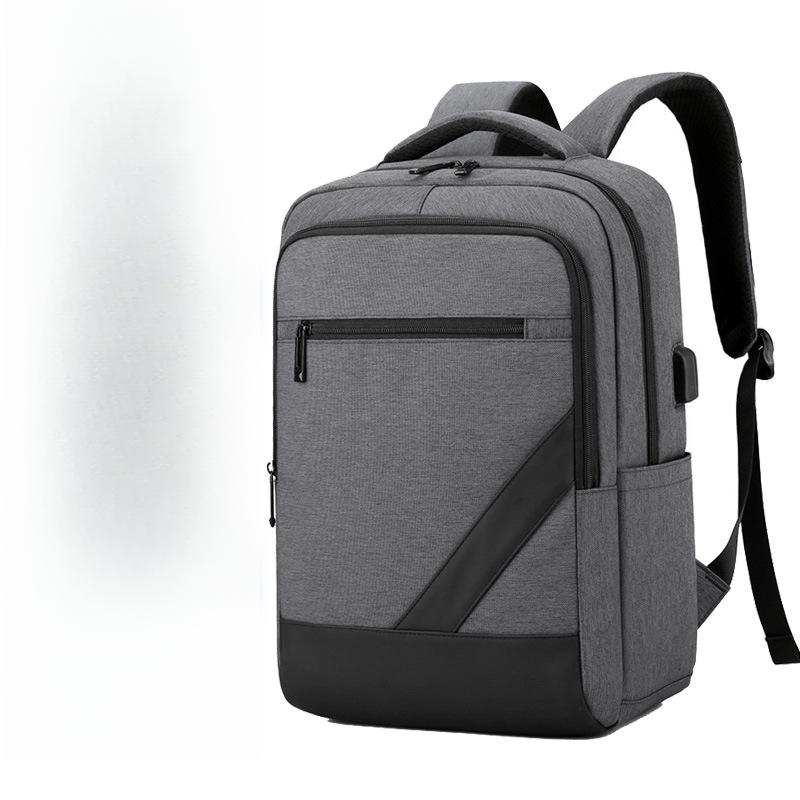 Business Men's Backpack High-end Fashion Travel Backpack Waterproof Backpack Computer Bag Large Capacity Commuting School Bag