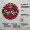 Винтажная круглая металлическая жестяная вывеска 8 дюймов Crown Royal Декор стен для домашнего бара мужской берлоги гаража паба