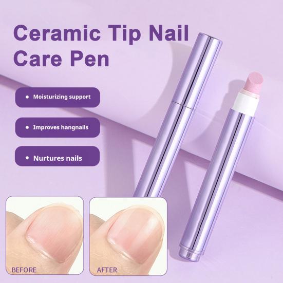 Ручка для ухода за ногтями с успокаивающим ароматом, нежные керамические наконечники, полнофункциональный уход за ногтями, ручка для восстановления ногтей