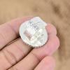 Shiva Eye Shell Stone Handmade Statement Promise Ring Jewelry Sterling Silver