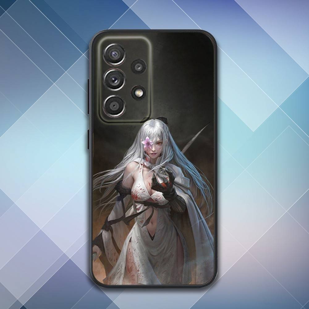 Чехол для телефона D-Drakengard Game Zero для Samsung S 25,24,23,22,30,21,10,9,Ultra,Plus,Lite,FE,4,5 G Мягкий черный чехол