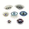 1PC Handmade Beaded Eye Cloth-Devil's Eye Leather Shoes Pin Decorative Accessories,Shoes and Accessories Clothing Accessories