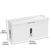 Mini P-5 High Security Paper Shredder, 4-Sheet Micro Cut, Portable Desktop, for Home Use, Anti-Jam, Quiet, Lightweight, 2 Gallon Wastebasket.