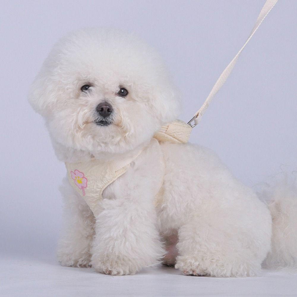 Adjustable Cat Dog Harness Breathable Dog Undershirt Chest Strap  for Medium Large Dog