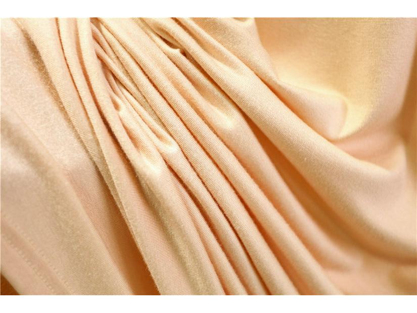 Женское облегающее миди-платье без рукавов из модального хлопка - Большой размер, Летнее с круглым вырезом, Подкладка-комбинация