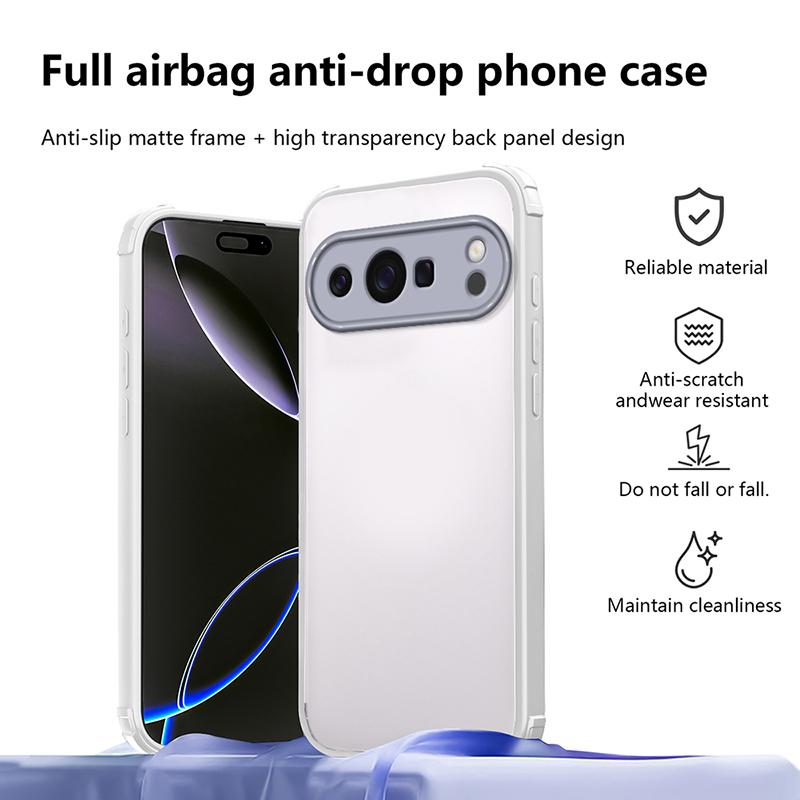 Модный прозрачный чехол новой модели для Google Pixel 9A Pixel 10 Pro XL Прозрачный противоударный мягкий чехол для телефона для Google Pixel 10 Pro