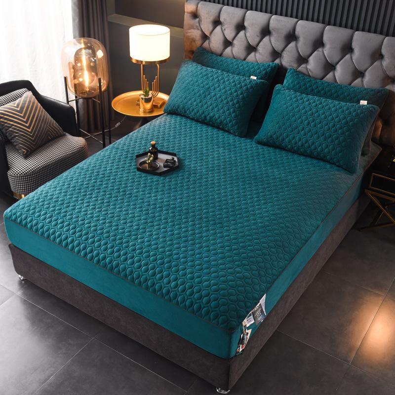 Новый графеновый молочный флис с хлопчатобумажной простыней, теплое и быстро нагревающееся покрывало, защитный чехол для дома Simmons