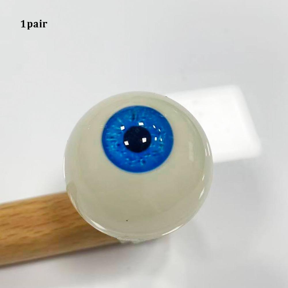 1pair 20mm Acrylic Fake Eyes Eyeballs 10 Styles DIY Doll Making Crafts For BJD Doll