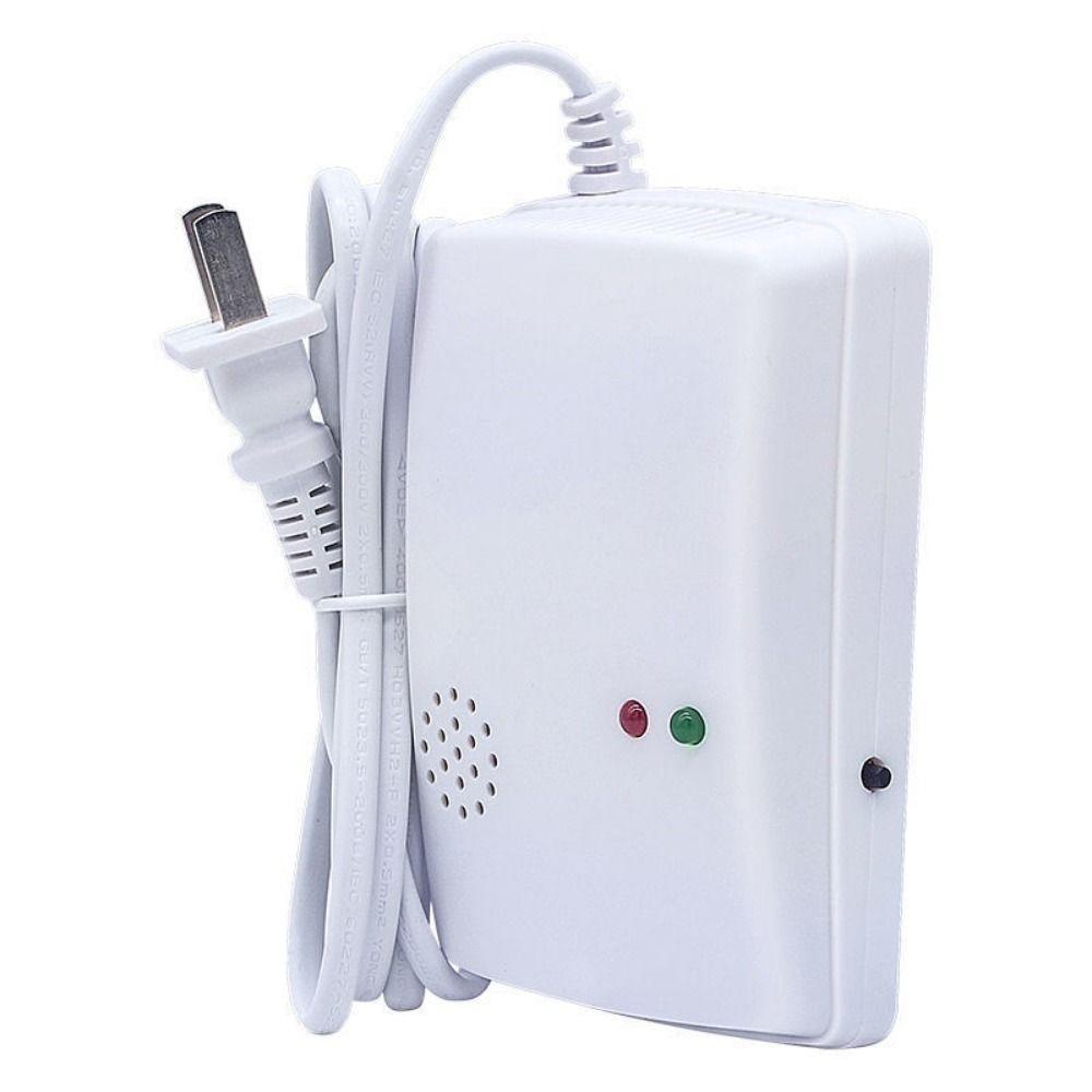 Compact Combustible Gas Leak Alarm Wall Mounted Natural Gas Alarm Sensor Home Security
