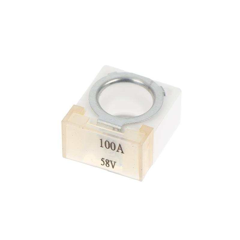 30A-600A Battery Terminal Mount Fuse Block Kit 58V With Single Stud 5/16" Marine Rated Battery Fuse For Boat Truck Rv