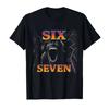 67 Six Seven Bootleg 6 7 Meme Design Funny 6 7 T-shirt For Men Women Cotton T Shirts Short Sleeve Tops 0906-1