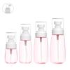 30/60/80/100ML Travel Dispenser Bottle Fine Mist Toner Lotion Skincare Portable Transparent Sample Spray Bottle