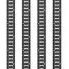 E Track Tie-Down Rail Kit, 30PCS 5FT E-Tracks Set Includes 4 Steel Rails & 2 Single Slot & 8 O Rings & 8 Tie-Offs w/ D-Ring & 8 End Caps, Securing
