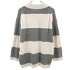 CITEN Border Pattern Long sleeve Polo knit FREE sweater United Arrows Women Used