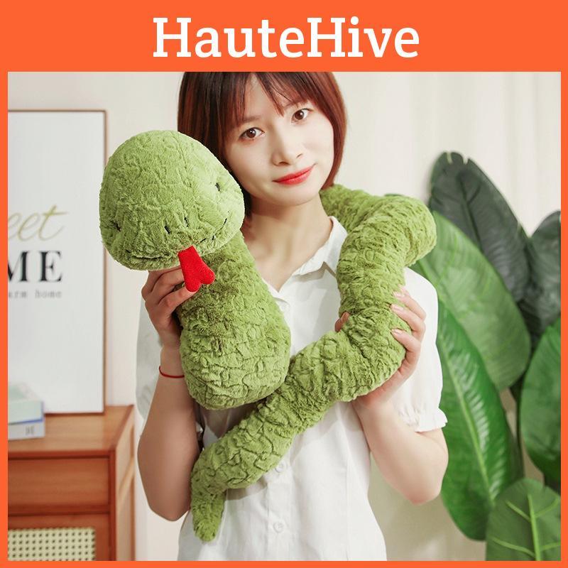 Adorable Steve Snake Plush Toy Realistic Stuffed Animal For Kids And Collectors