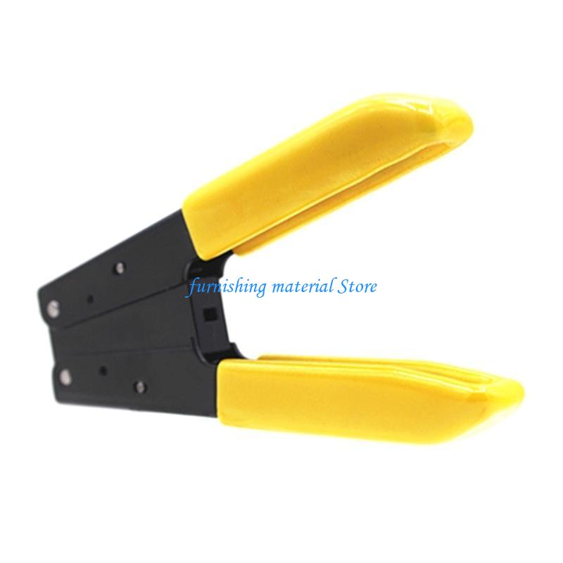Y5GD Leather Cable Stripper 2.0x1.6mm Fiber Stripper Tool Cable Stripper Precise Stripping Tool for Home Repairs