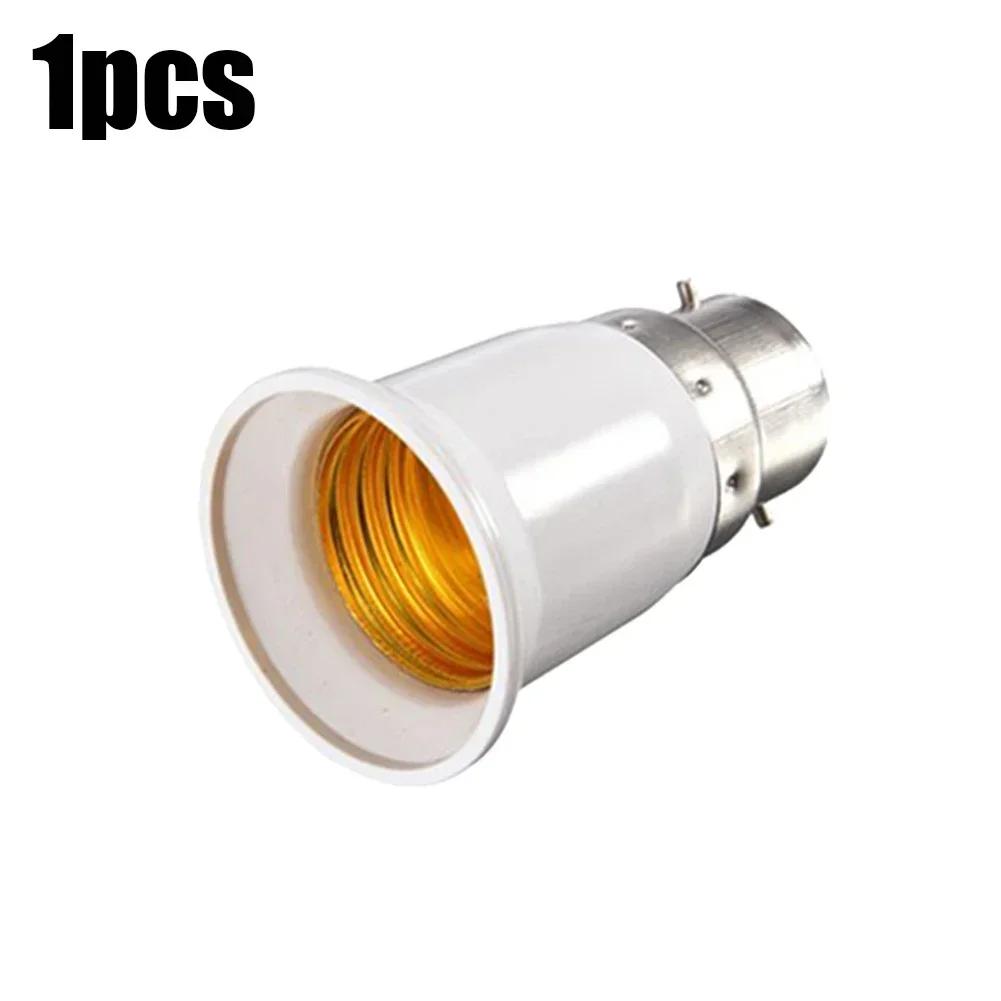 1/5 шт. конвертер патронов для ламп B22 в E27 конвертер для светодиодных ламп держатель цоколя лампы винтовой адаптер для патрона лампы с защитой от выгорания
