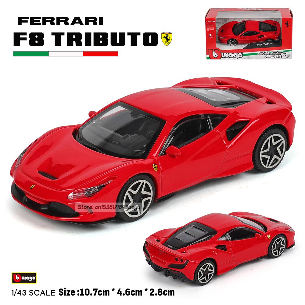 Ббураго 1:43 Несколько стилей Ferrari Purosangue sp2 488GTB 250GTO SF90 ROMA сплав роскошный автомобиль литая модель автомобиля игрушка подарок