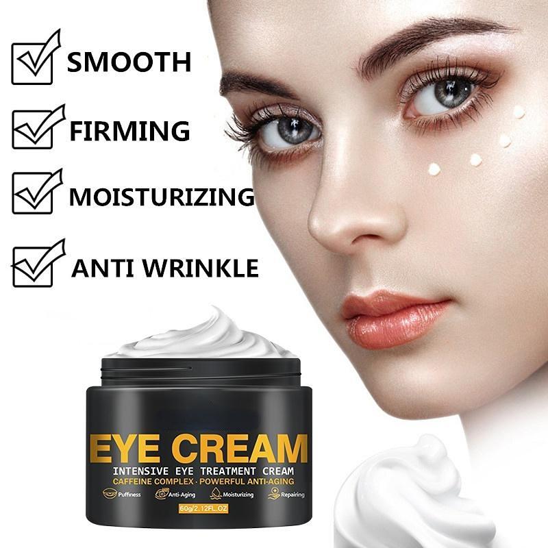 Новейший антивозрастной укрепляющий крем для глаз для удаления темных кругов, мешков под глазами, жировых гранул, укрепляющий крем против морщин, уменьшает появление морщин и тонких линий.