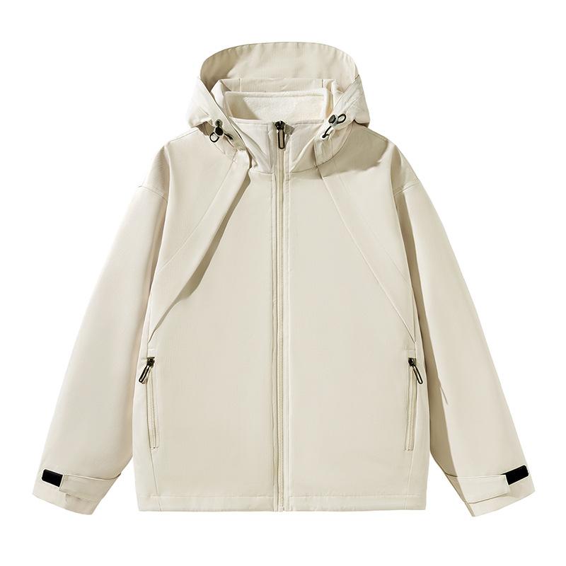 Теплая, ветро- и водонепроницаемая куртка три в одном, съемная куртка для активного отдыха, куртка из двух предметов одежды, с капюшоном, модная и универсальная куртка