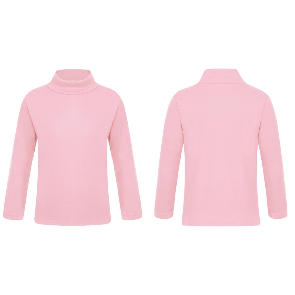 Детская футболка с длинными рукавами для мальчиков и девочек, теплая водолазка, термобелье, зимняя повседневная облегающая рубашка, пуловеры, топы