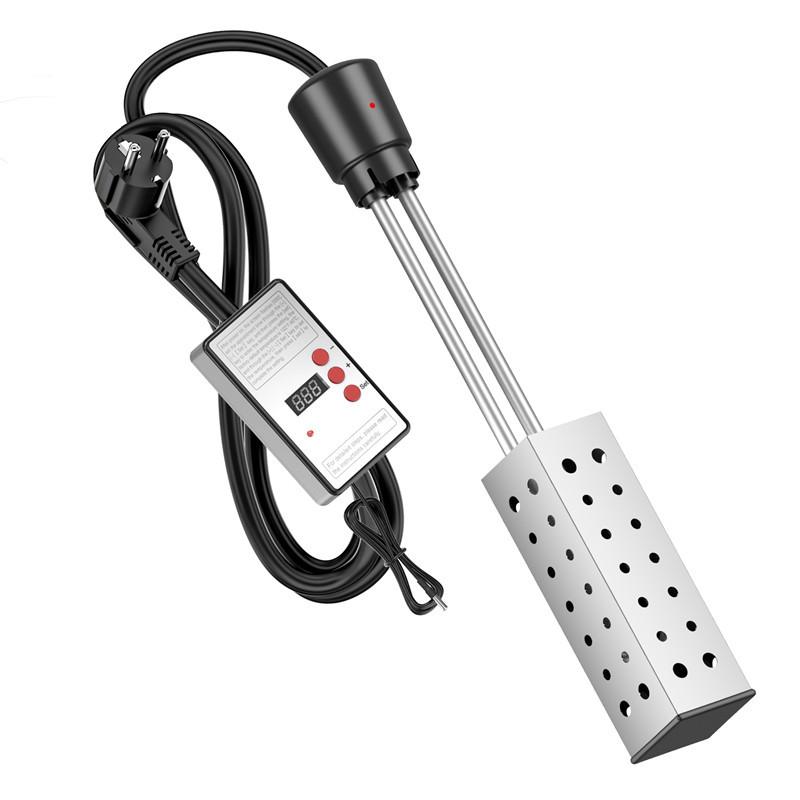2500W 1500W Electric Heater Boiler Water Heating Elements Portable Immersion Thermostatic Heater for Bathroom Swimming Pool