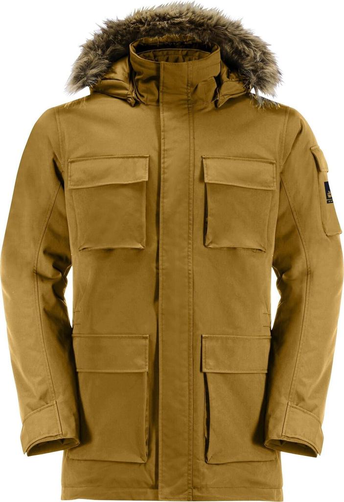 Куртка Jack Wolfskin Glacier Canyon Parka (1107674) горчица