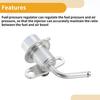 UXCELL Fuel Pressure Regulator for Honda Accord 1985-1987 No.16740PD6662 Metal 1 Pc