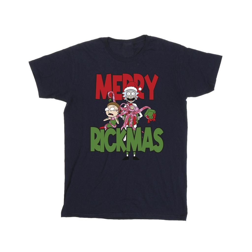 Rick And Morty Mens Merry Rickmas T-Shirt