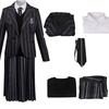 Hot-selling Wednesday-style clothing for girls, Adam's family cos Clothing, girls' school uniforms, dresses, apparel