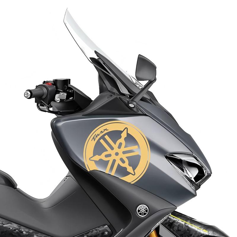 Подходит для Yamaha TMAX530 560 наклейка декаль для тюнинга автомобиля, с персонализированными наклейками на голову автомобиля с цветочными узорами.